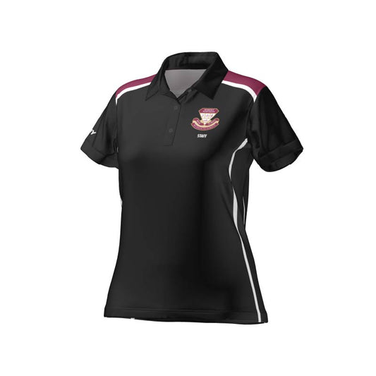 Robert Townson High School - Polo Burgundy Womens