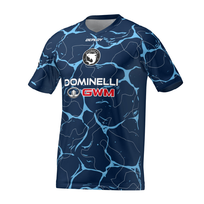 SUTHERLAND SHARKS FC - 2025 NPL THIRD JERSEY - Deploy Football - Australia's Best Footballs & Soccer Balls