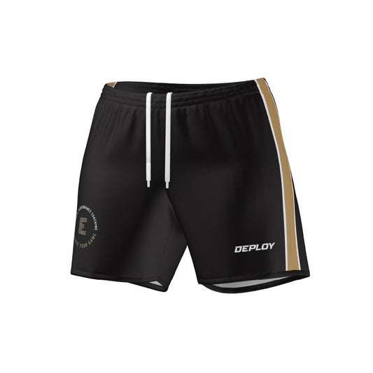 Elevate Performance Coaching - Playing Shorts Black - Ladies - Deploy Football - Australia's Best Footballs & Soccer Balls