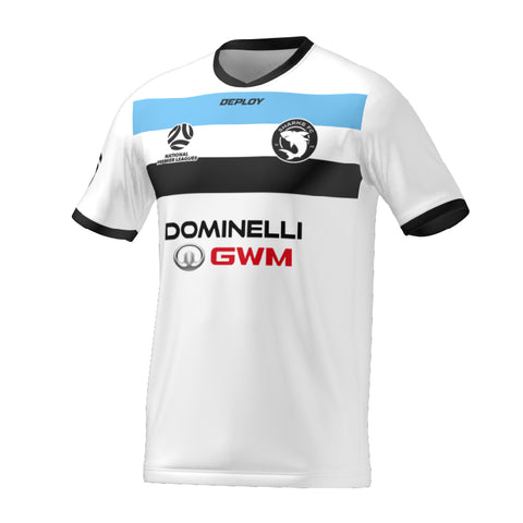SUTHERLAND SHARKS FC - 2025 NPL AWAY JERSEY - Deploy Football - Australia's Best Footballs & Soccer Balls