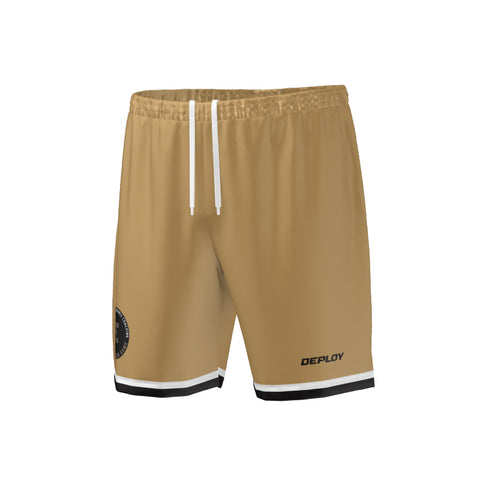 Elevate Performance Coaching - Playing Shorts Gold - Youth & Unisex - Deploy Football - Australia's Best Footballs & Soccer Balls