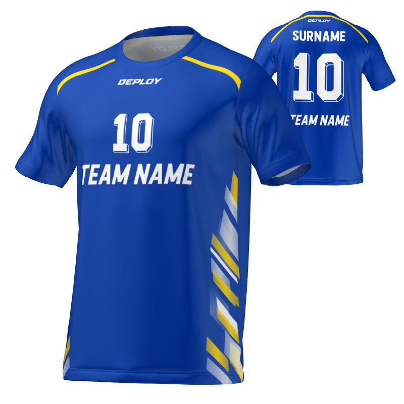 FLIGHT JERSEY 17 - BLUE - Deploy Football - Australia's Best Footballs & Soccer Balls