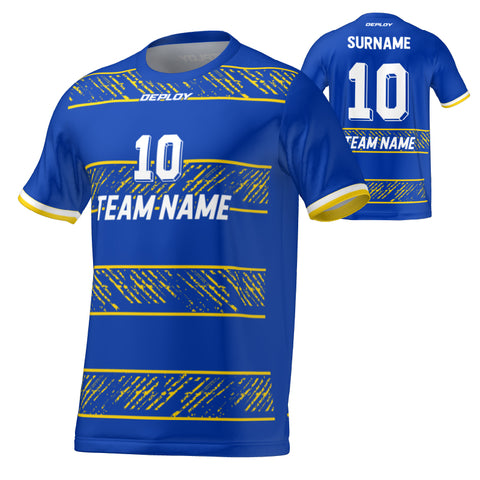 FLIGHT JERSEY 47- BLUE - Deploy Football - Australia's Best Footballs & Soccer Balls