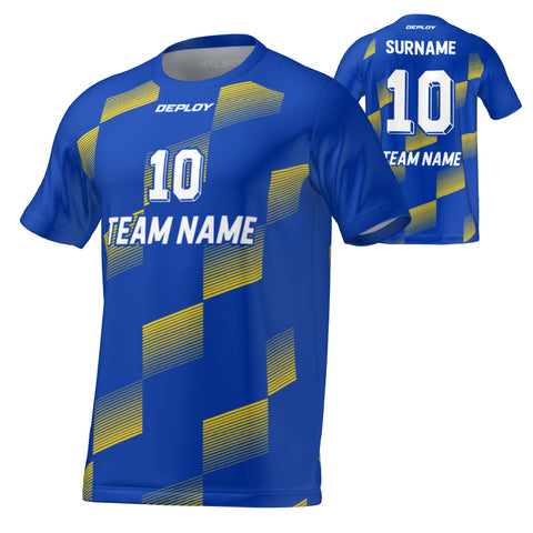 FLIGHT JERSEY 48 - BLUE - Deploy Football - Australia's Best Footballs & Soccer Balls