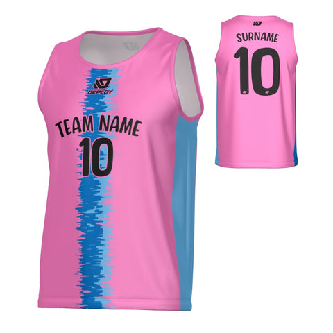 Quake Sports Singlet - Pink
