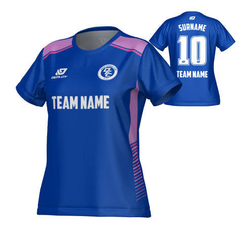 Apex Womens Jersey - Royal Blue & Purple