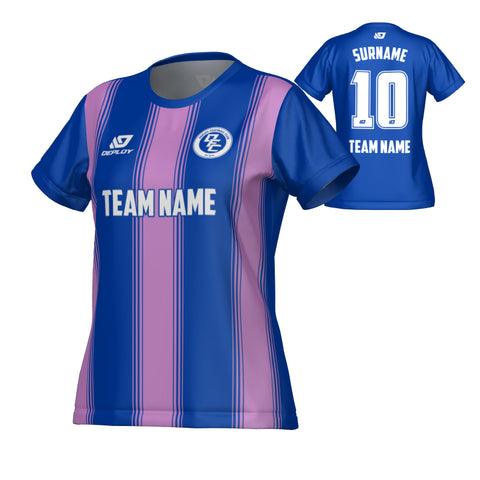 Pillars Womens Jersey - Royal Blue & Purple