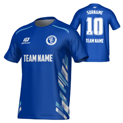 Turbo Jersey - Royal Blue & Sky Blue