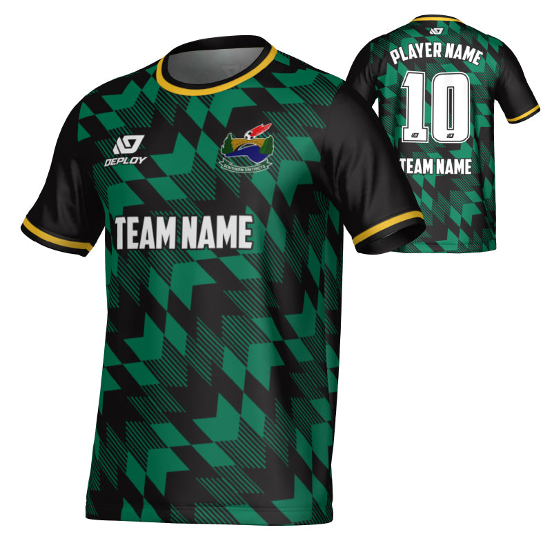 SDSFA SUMMER - LEAVES - BLACK & GREEN