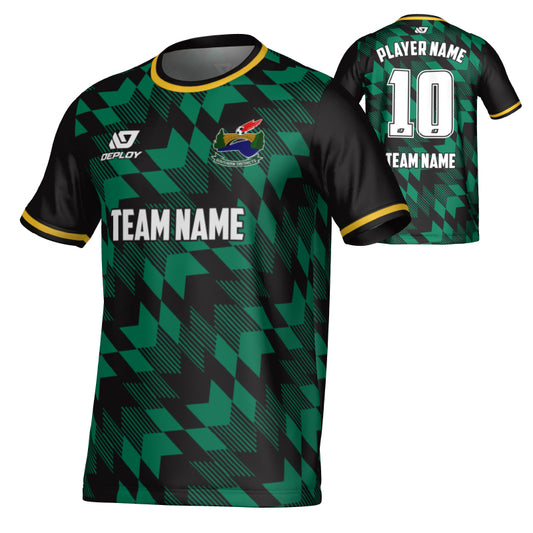 SDSFA SUMMER - LEAVES - BLACK & GREEN