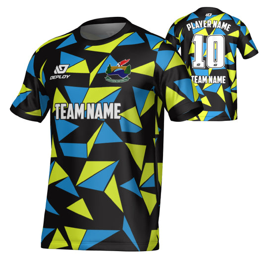 SDSFA SUMMER - SHARDS - BLACK & NEON