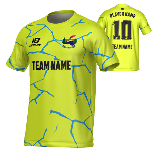 SDSFA SUMMER - CRACKS - NEON YELLOW