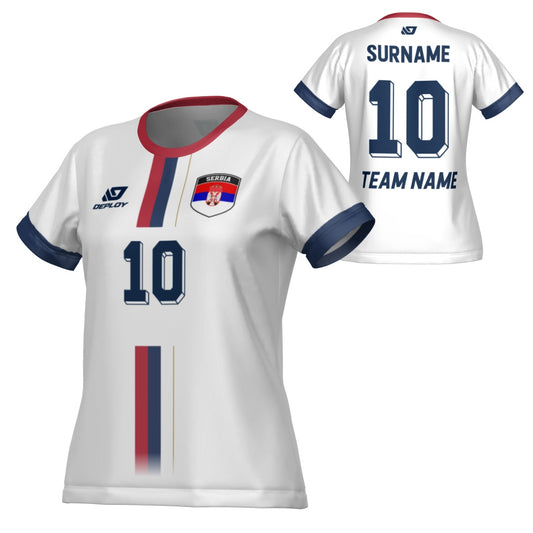 Serbia Away Womens Jersey