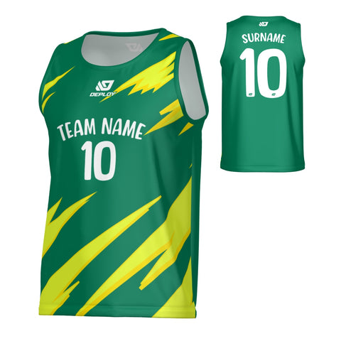 Sharp Sports Singlet - Green