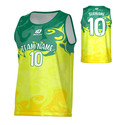Smoke Sports Singlet - Green