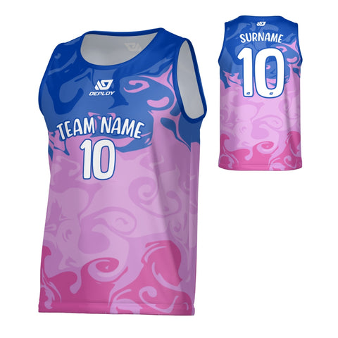 Smoke Sports Singlet - Royal Blue