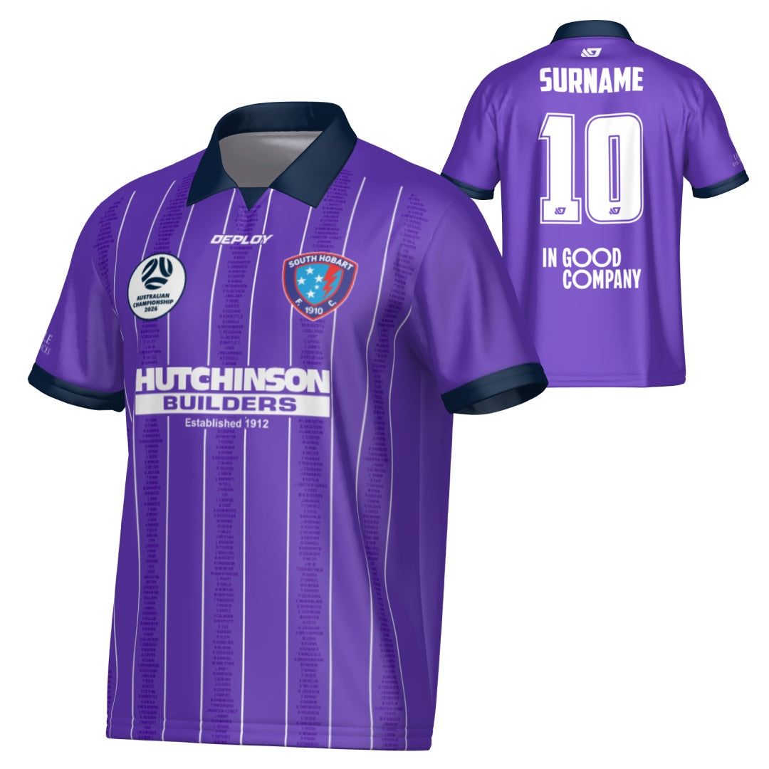 South Hobart FC - Australian Championship Replica - Away GK Core Jersey - UNISEX