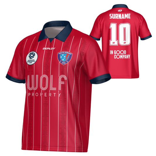 South Hobart FC - Australian Championship Replica - Home Core Jersey - UNISEX