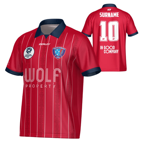 South Hobart FC - Australian Championship Replica - Home Core Jersey - UNISEX