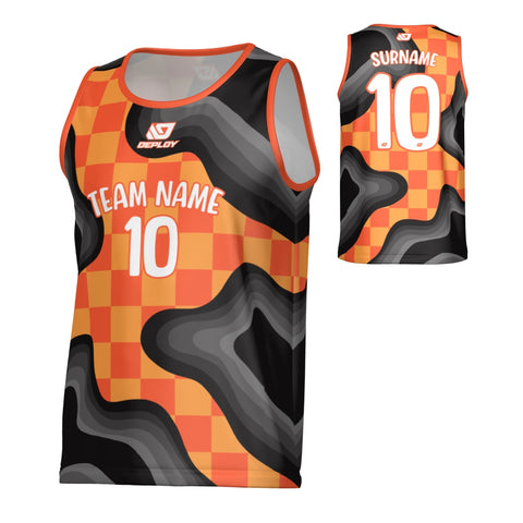 Spill Sports Singlet - Orange