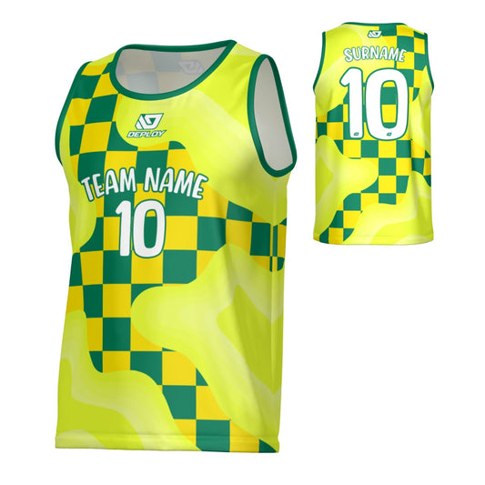 Spill Sports Singlet - Green