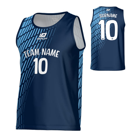Spray Sports Singlet - Navy
