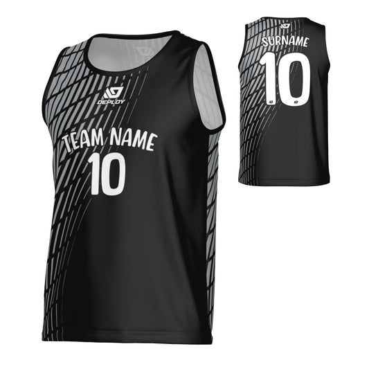 Spray Sports Singlet - Black