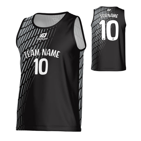 Spray Sports Singlet - Black