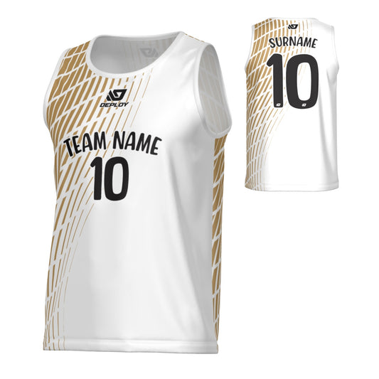 Spray Sports Singlet - White