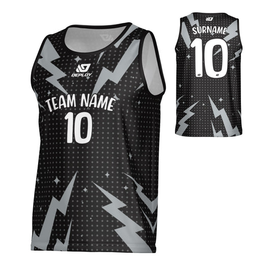 Storm Sports Singlet - Black