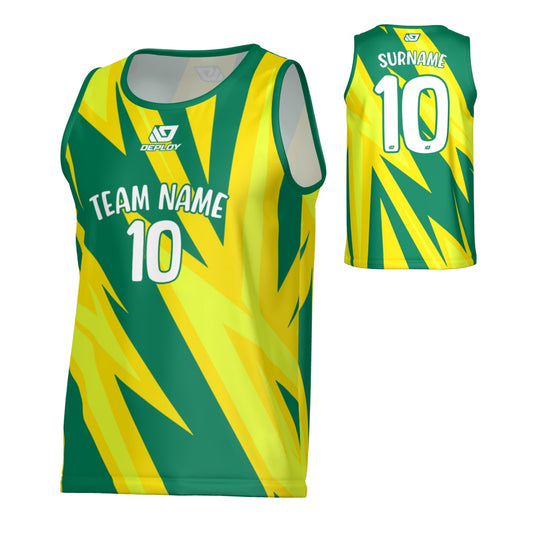 Strike Sports Singlet - Green