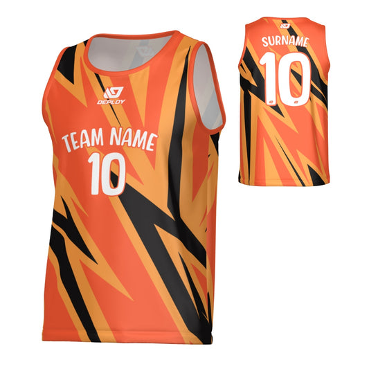 Strike Sports Singlet - Orange