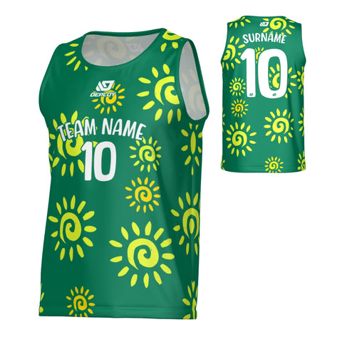 Sun Sports Singlet - Green