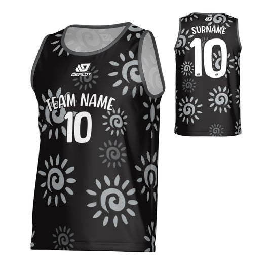 Sun Sports Singlet - Black