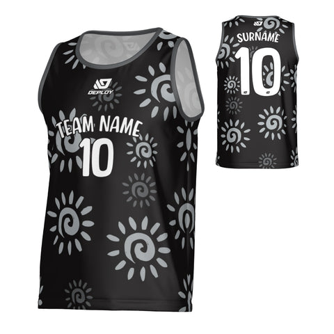 Sun Sports Singlet - Black
