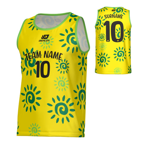 Sun Sports Singlet - Yellow