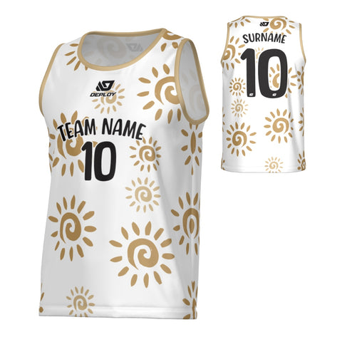 Sun Sports Singlet - White