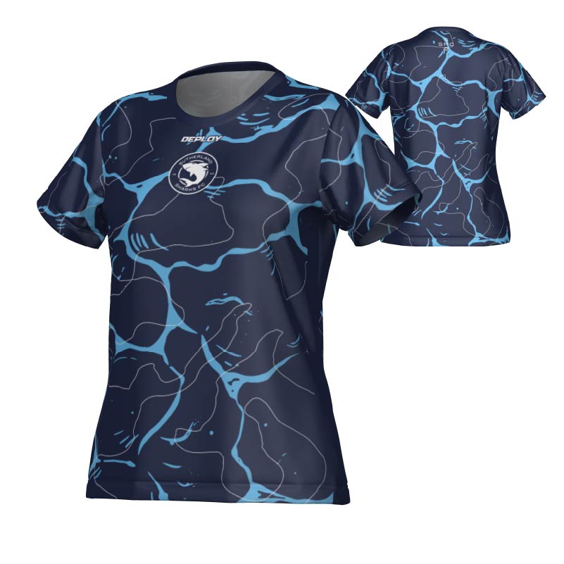 Sutherland Sharks FC - Players Training Jersey (Youth/JDL) - Womens Cut