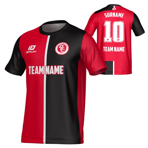 Split Jersey - Red