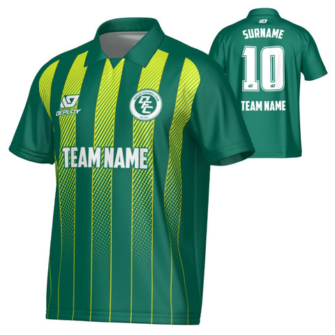 Streamline Collared Jersey - Green