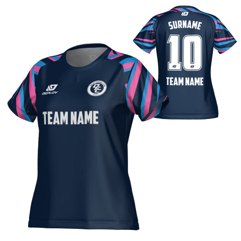 Surge Womens Jersey - Navy & Pink