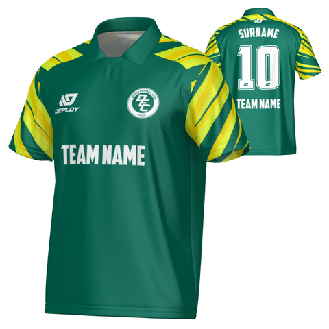 Surge Collared Jersey - Green