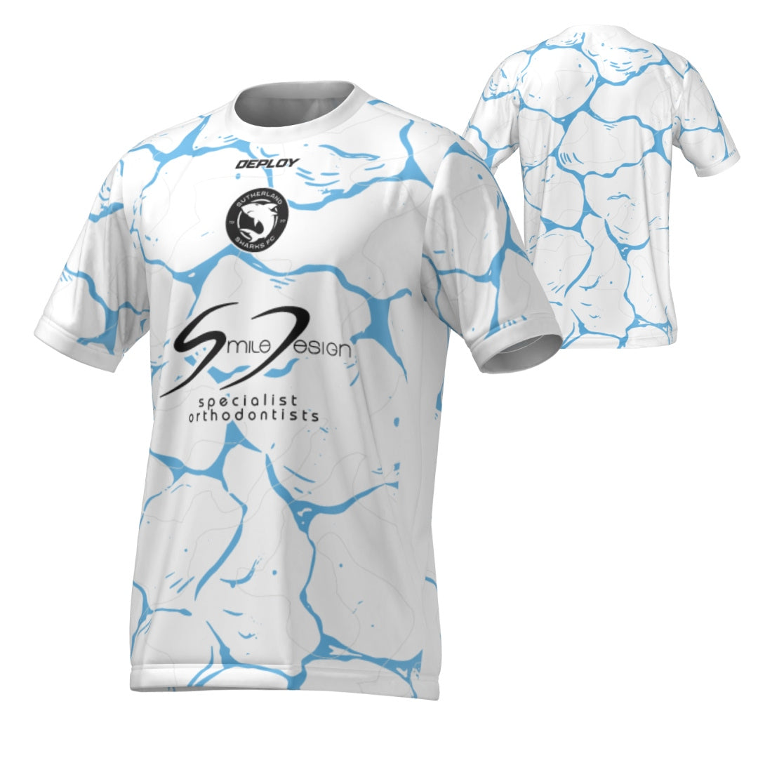 SHARKS ACADEMY JERSEY 2026 - Deploy Football - Australia's Best Footballs & Soccer Balls