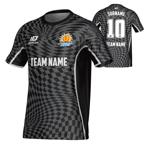 SUTHERLAND SHIRE FA SUMMER - VORTEX - BLACK