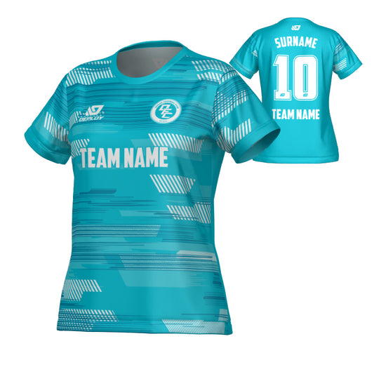 Glitch Womens Jersey - Teal