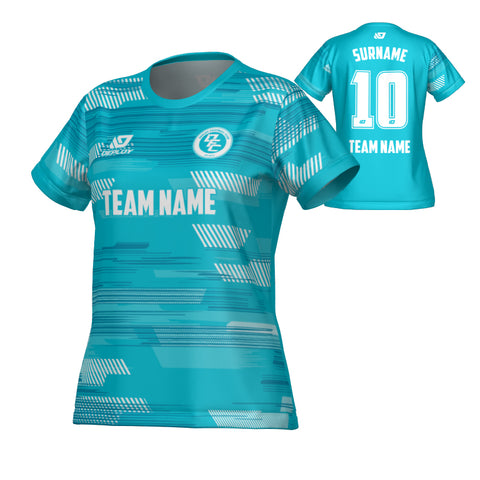 Glitch Womens Jersey - Teal