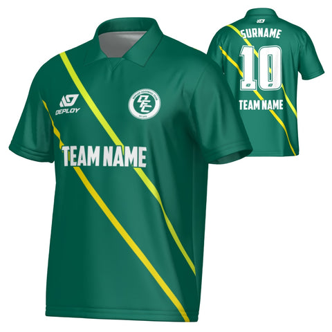 Tracks Collared Jersey - Green