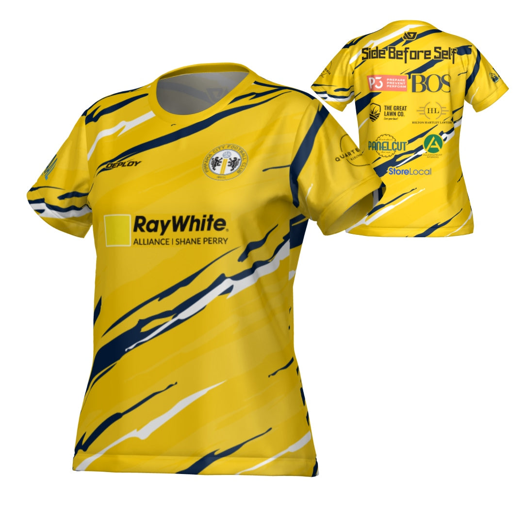 PIMPAMA CITY FC - TRAINING JERSEY (LADIES) - Deploy Football - Australia's Best Footballs & Soccer Balls