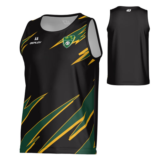 Lilli Pilli FC - Flight Singlet - Deploy Football - Australia's Best Footballs & Soccer Balls
