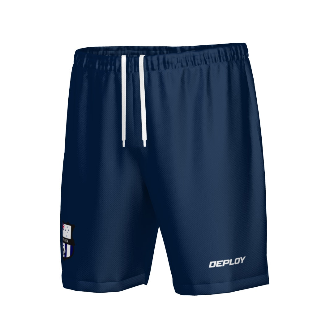 Navy FFA Playing Shorts - Unisex